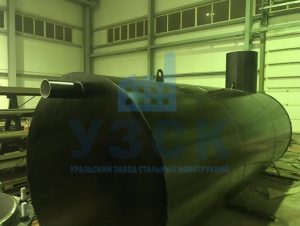 Резервуар горизонтальный стальной наземный в Новочебоксарске