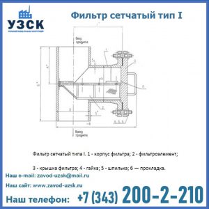 Фильтр сетчатый ФС по Т-ММ-11-2003 в Новочебоксарске