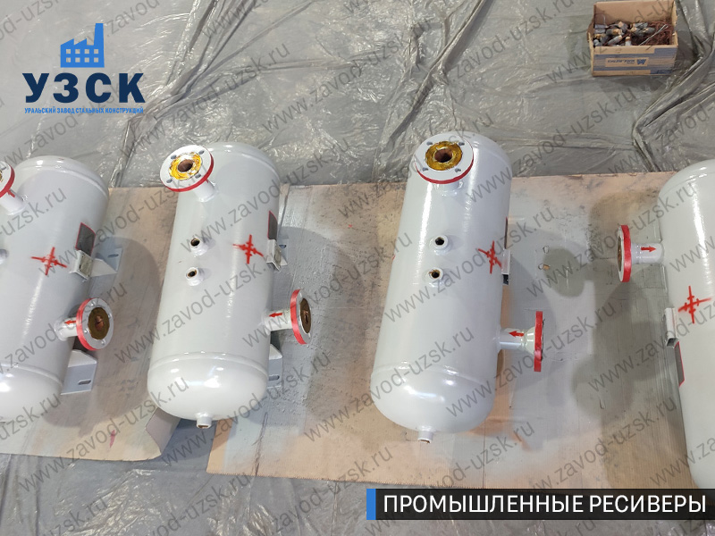 фотография емкостных ресиверов газа Новочебоксарск