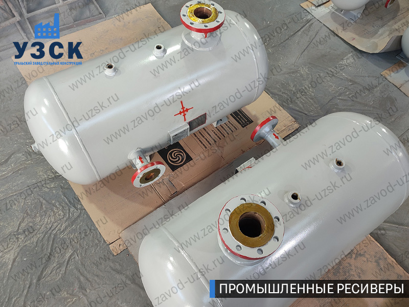 фотография промышленных ресиверовдля газа Новочебоксарск